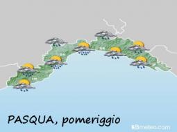 Il tempo previsto a Pasqua in Liguria