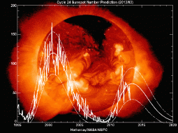 Previsione ciclo solare Marzo 2013 (fonte NASA)