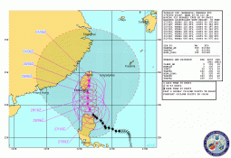 Allarme anche in Asia: Super Tifone NANMADOL 