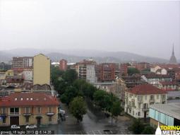 Forti temporali nella notte in Piemonte; coinvolta anche Torino, dovo sono caduti oltre 30mm (fonte immagine: www.torinometeo.it)