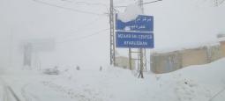 Abbondanti nevicate in corso sui rilievi del Libano (Fonte immagine: Weather of Lebanon via Twitter)
