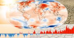 Clima globo. Aprile 2024 Ã¨ l 11-mo mese consecutivo con caldo record secondo i dati elaborati da Copernicus