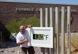 +130 °F nella Death Valley