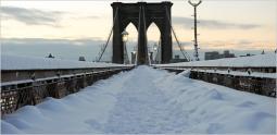 New York sommersa dalla neve