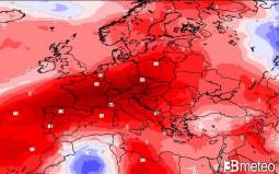 Caldo anomalo sui 2/3 dell Europa infranti numerosi record di temperatura
