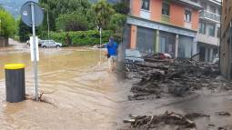 Esondazioni in Valsassina: fonte lecconews