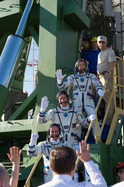 I membri della spedizione 52 (ESA/NASA)