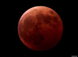 Il 4 Aprile appuntamento con la Luna di sangue. Fonte: Lapresse