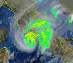 Il ciclone sul Lazio
