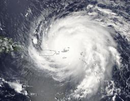 L'uragano Irma sulle Piccole Antille