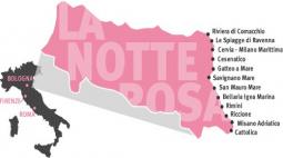 La Notte Rosa: location