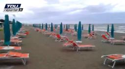 La spiaggia di Comacchio (FE) oggi