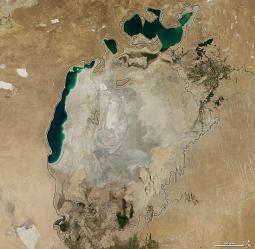 Lago Aral prosciugato