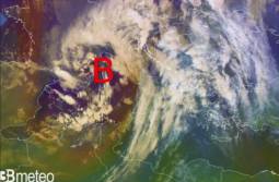 Meteo Italia: il ciclone responsabile del maltempo