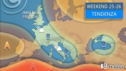 Meteo - Weekend 25-26 maggio con molti temporali sull Italia dal Nord al Sud. Aggiornamento
