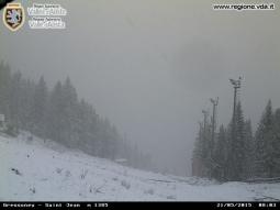 Nevoca anche a Gressoney, Valle d'Aosta