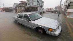 Philadelphia durante una breve inondazione