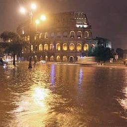 piogge e temporali in arrivo sul Lazio e su Roma