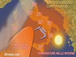 temperature italia