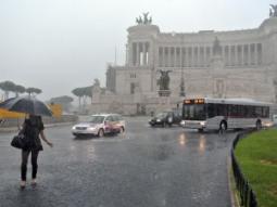 temporali in arrivo a Roma