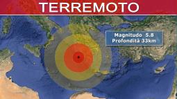 Terremoto in Grecia, avvertito anche in Italia