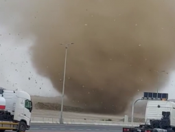 Tornado in Arabia Saudita