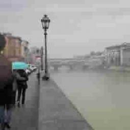 Toscana e Firenze forte pioggia in arrivo