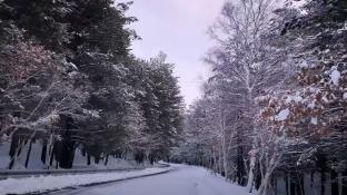 Cronaca meteo Sicilia: Etna innevato, video suggestivo di un road trip sulla neve