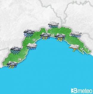 Meteo Liguria. Tra schiarite, nubi e qualche pioggia, in attesa di un intensa perturbazione atlantica in transito domenica