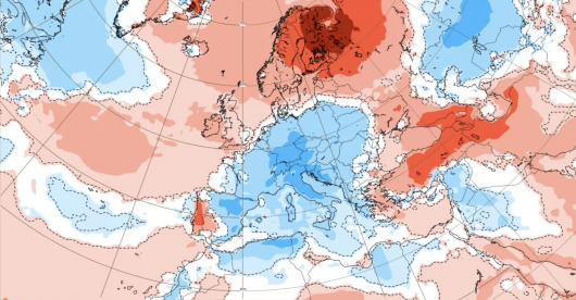 28-4 agosto, temperature sotto media in azzurro