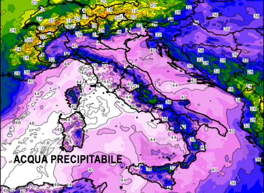 acqua precipitabile