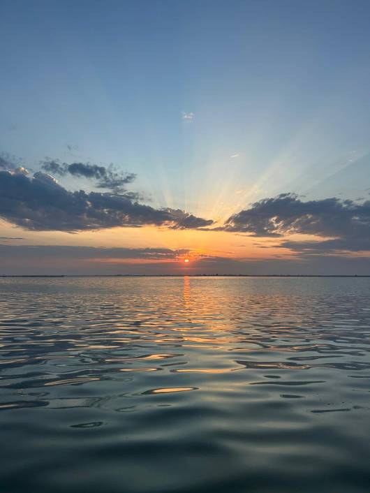 Alba tra mare e laguna: la Sacca di Scardovari