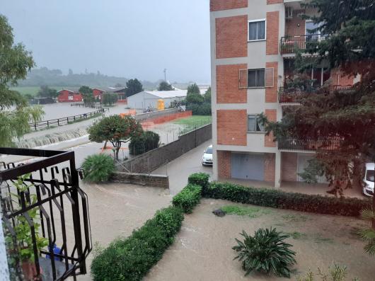Allagamenti a Civitavecchia (RM) Fonte immagine: Meteo Lazio