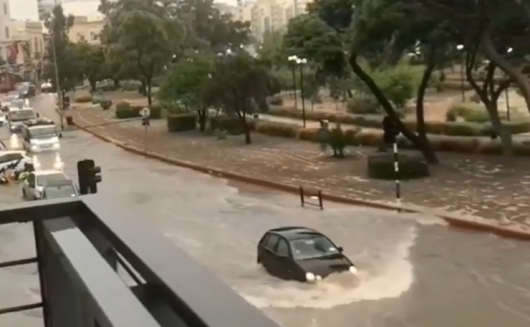 Allagamenti a Malta per la tempesta Apollo