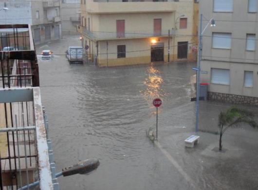 Allagamenti in Sicilia (Immagine di repertorio)