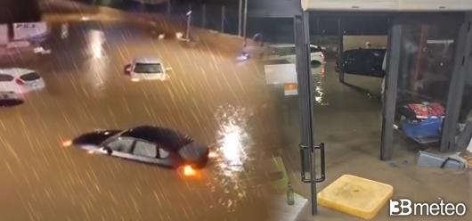 Alluvione lampo all'Isola d'Elba