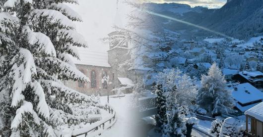 Alpi sommerse dalla neve (fonte foto pagina facebook passione neve &amp; montagna)