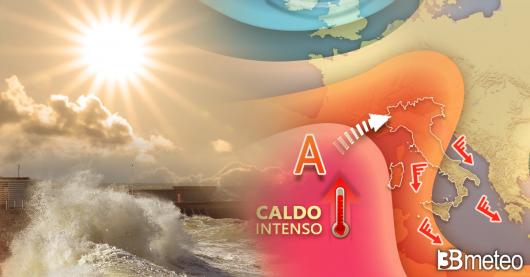 Alta pressione in rimonta, ultimi spunti instabili e venti ancora tesi