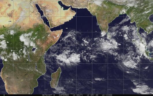 Amphan potrebbe formarsi sul Golfo del Bengala