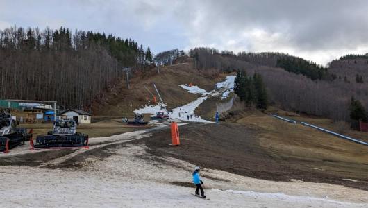 Anche in questa stagione invernale molte cime alpine erano spoglie di neve