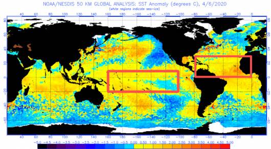 anomalia termiche oceano