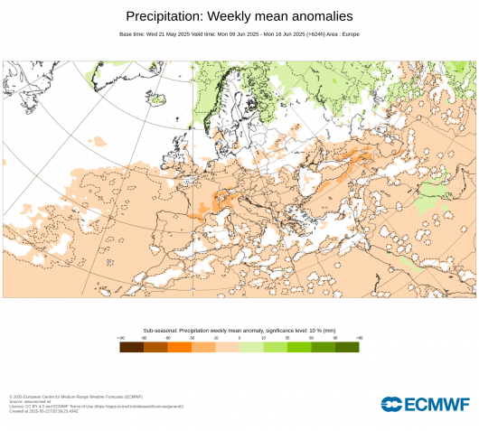 anomalie precipitazioni