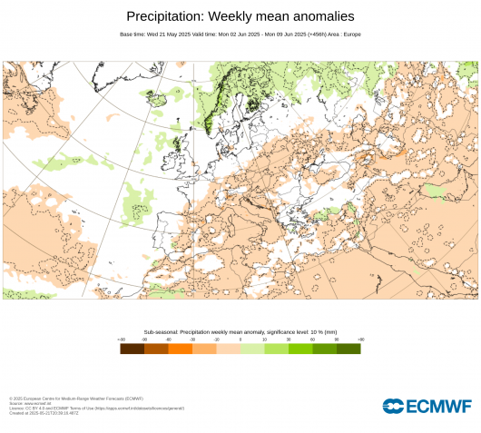 anomalie precipitazioni