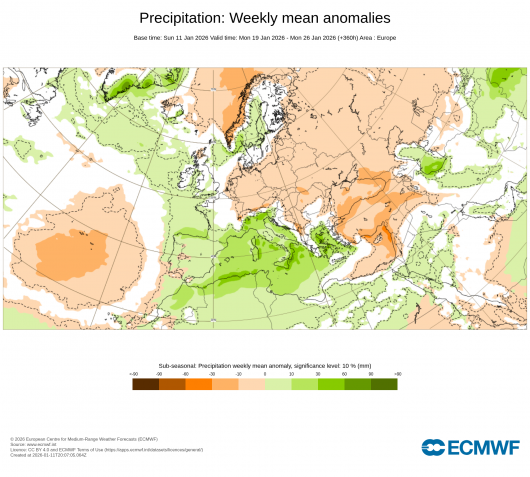 anomalie precipitazioni