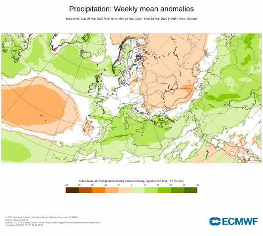 anomalie precipitazioni