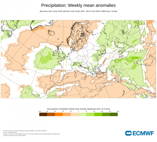 anomalie precipitazioni