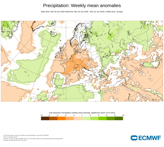 anomalie precipitazioni