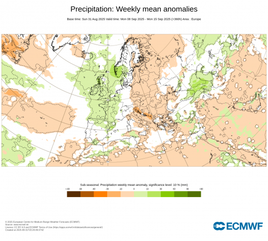 anomalie precipitazioni 8-15 settembre