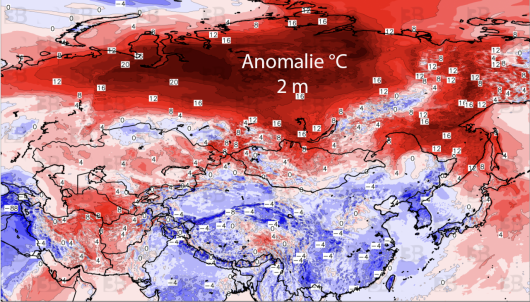 Anomalie temperatura a 2 metri