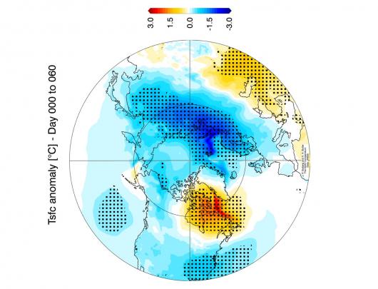 anomalie temperatura post stratwarming